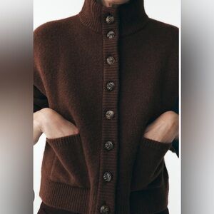 Zara High Neck Bomber Jacket